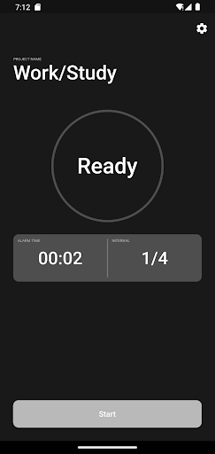 Focus Interval Timer Screen 3