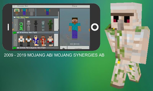 Mobs Skin Pack for Minecraft 17 APK screenshots 2