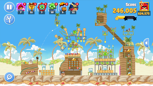 Angry Birds Friends MOD APK v11.12.1 (Unlimited Powers/Full Unlocked) Gallery 6