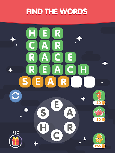Word Search Sea: Unscramble words screenshots 15