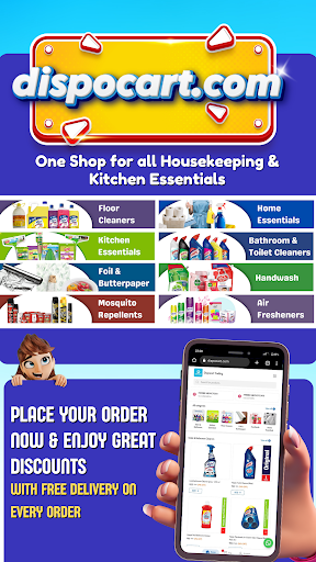 Android application Dispocart screenshort