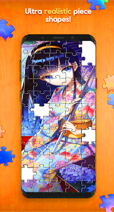 Kimono Girl Jigsaw Puzzle