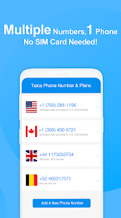 Telos Free Phone Number & Unlimited Calls and Text 2.2.9 Screenshots 3