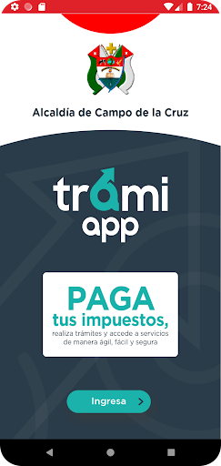 Android application Trami App Campo de la Cruz screenshort