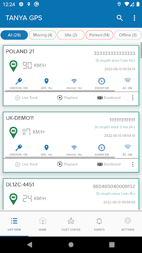 TANYA GPS Screen 2