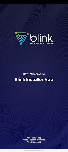 Android application Blink Installer App screenshort