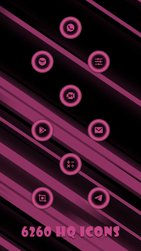 Fractals Pink Icons Screen 3
