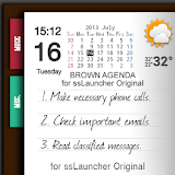 Brown Agenda for ssLauncher OR icon