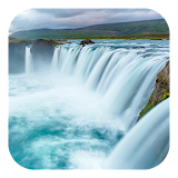 Waterfall live wallpaper icon