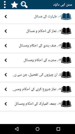 Sunan Abu Dawood Urdu Offline Screen 2