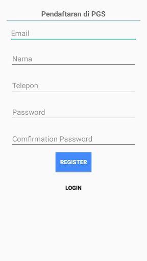 Android application PGS screenshort