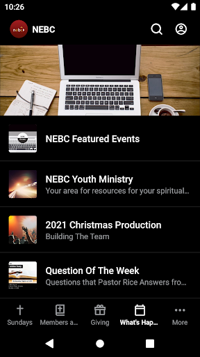 Northeast Bible Church Screen 3