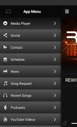 Android application REWIND 1039 screenshort