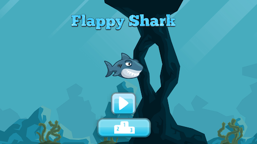 Android application Flappy Shark screenshort