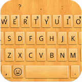 Emoji Keyboard - Wood Yellow icon
