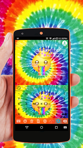 Fantasy Color Emoji Theme for Emoji Keyboard