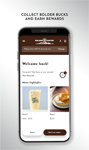 Bolder Coffee Screen 2