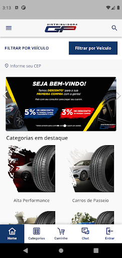 Android application Distribuidora GP screenshort