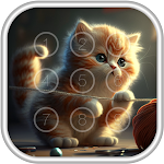 Cover Image of Télécharger Kitty Cat Passcode Lock Screen  APK