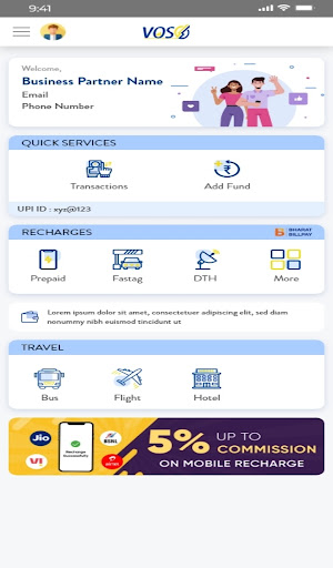 Voso Marketing Partner Screen 2