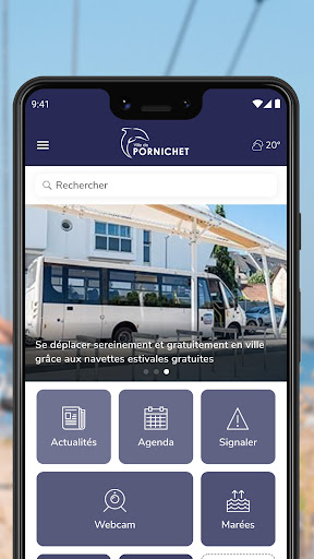 Android application Pornichet - L'appel de la Mer screenshort