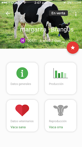 Control Ganadero Screen 3