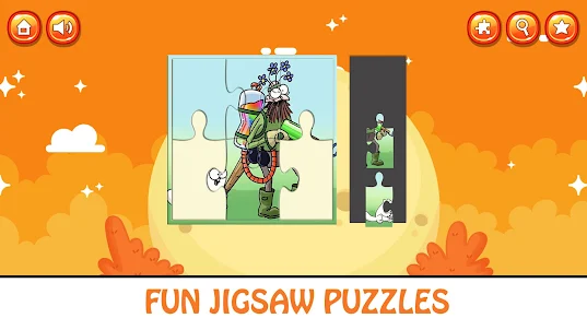 Jigsaw Simon cat Game Kids