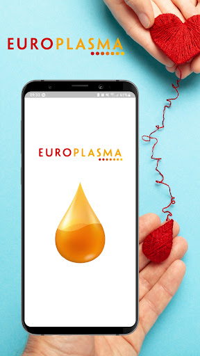 Android application EUROPLASMA screenshort