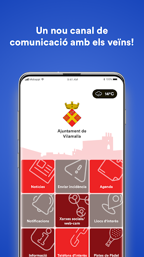 Android application Ajuntament de Vilamalla screenshort