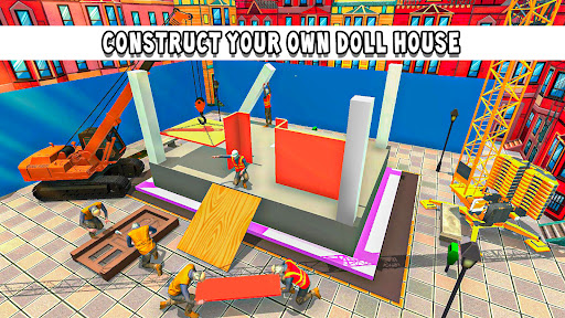 Doll House Construction Decor