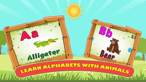 Android application ABC Animal Alphabet Learning screenshort