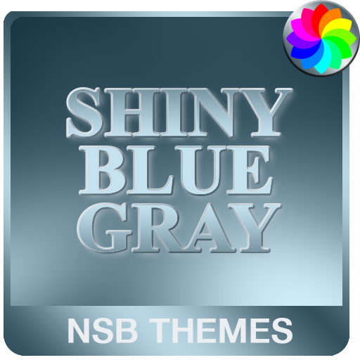 Shiny Blue Gray for Xperia 1.6.0 Icon