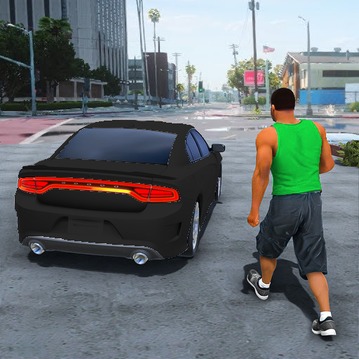Gangster Crime City Car Games logo