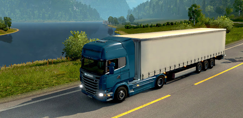 Euro Truck Simulator 2021 - New Truck Driving Game