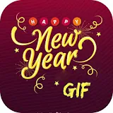 GIF New Year (2018) icon