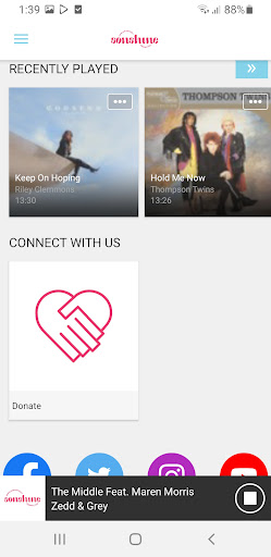 Android application Sonshine screenshort