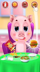 아기 돼지 보육: 돼지 게임