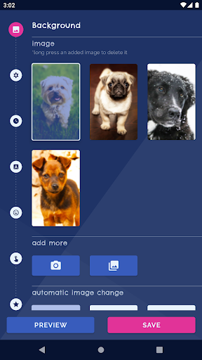 Android application Cute Puppy Live Wallpaper screenshort