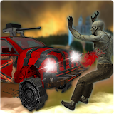 Zombie Derby 3D : City Attack Zombie Car Game icon