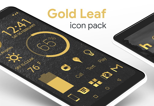 Gold Leaf Pro - ไอคอนแพ็ค