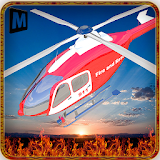 Fire Fighter Helicopter Rescue icon