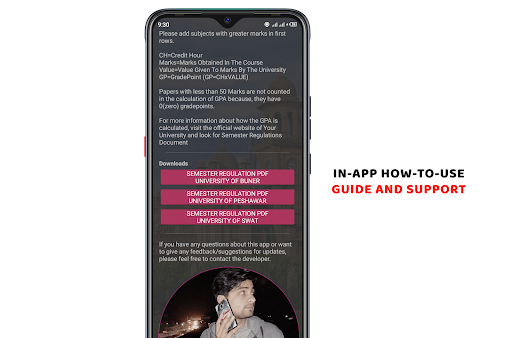 GPA Calculator - Pak | KPK Screen 3