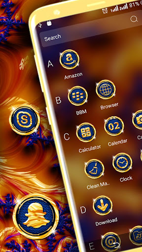 Fractal Art Launcher Theme Screen 2