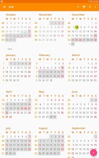 aCalendar+ Kalender & Tasks Screenshot