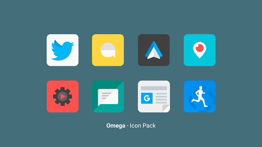 Screenshot of Omega - Icon Pack