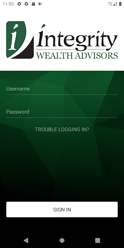 Android application Integrity Wealth Advisors screenshort