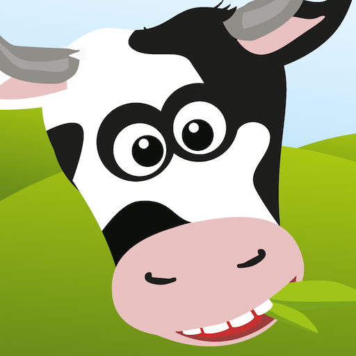 The cow says moo logo