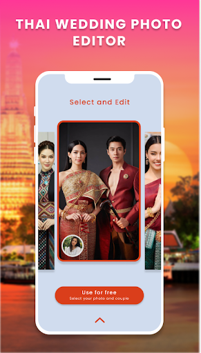 Android application Thai Wedding Photo Editor screenshort