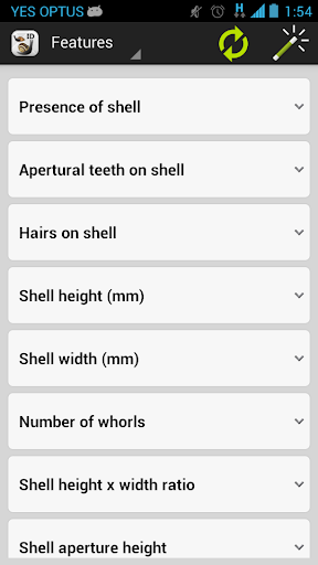 Terrestrial Mollusc Key Screen 2