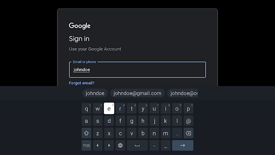 Unknown app Screenshot